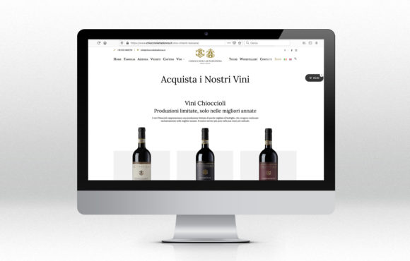 E-Commerce Vino Chioccioli Altadonna