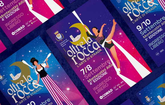 Artworks e Restyling Logo Oltre La Rocca Festival